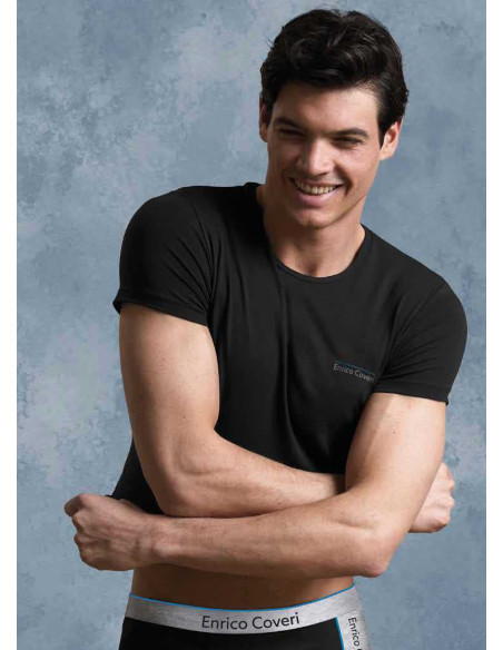 Men's set with t-shirt and briefs Enrico Coveri EC1289S