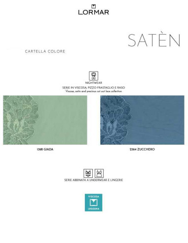 Pigiama donna aperto in viscosa Lormar Saten SAT650797 Pigiama donna aperto in viscosa Lormar Saten SAT650797