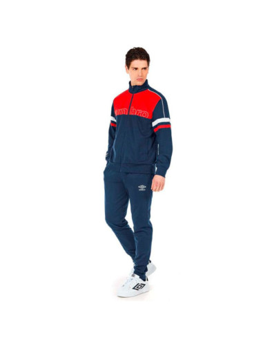 Tuta uomo in cotone garzato con zip Umbro 30210