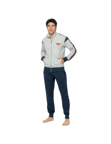 Men's cotton tracksuit with zip Lotto LA1074