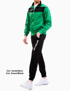 Men's triacetate tracksuit with zip Givova VISA TR018