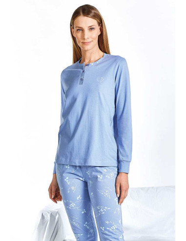 Woman's cotton jersey pajamas Laura Biagiotti 96848