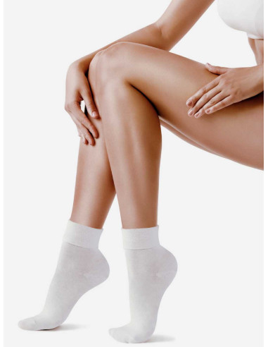 Women's sanital short sock in Scottish Thread Pezzini DCZ-550