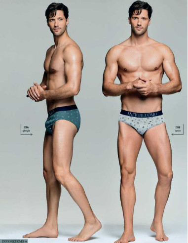 Gruppo 3 slip uomo moda in cotone elasticizzato Infiore Uomo GMT300973