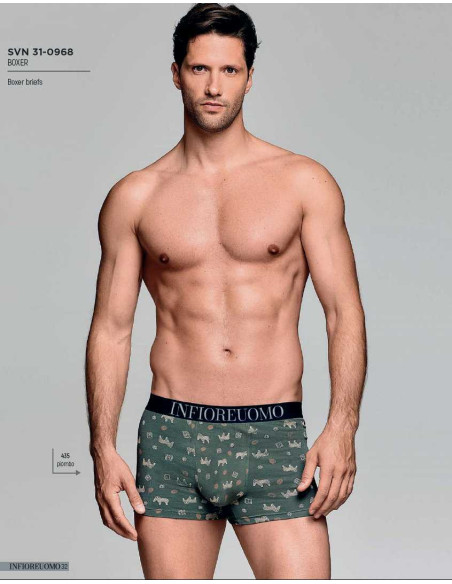 Group 3 stretch cotton men boxer Infiore Uomo SVN310968