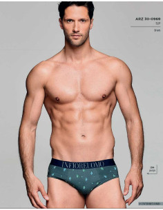 Gruppo 3 slip uomo moda in cotone elasticizzato Infiore Uomo ARZ300969