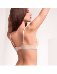 Padded balconette bra Lormar Ultrashine 01432L 2