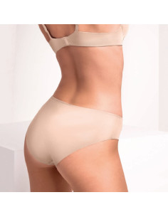 Slip midi donna taglio vivo Lormar Ultrashine 02436L