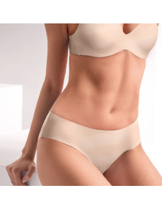 Slip midi donna taglio vivo Lormar Ultrashine 02436L 2