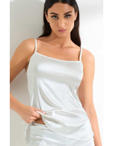 Top donna in raso satin elasticizzato Pura P0729