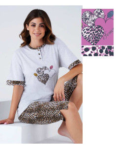 Women's pajamas with short sleeves Karelpiu' KC8107