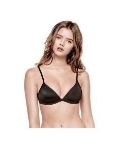Padded microfiber triangle bra Infiore Avocado 2