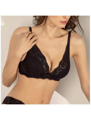 Padded 3D lace balconette bra Lepel Belseno Essere 495