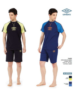 Men's short cotton jersey pajamas Umbro 10459