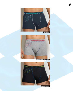 Gruppo 6 boxer uomo cotone elasticizzato Lotto LB1344 2