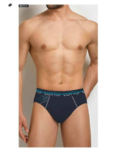 Gruppo 6 slip uomo in cotone elasticizzato Lotto LS1351