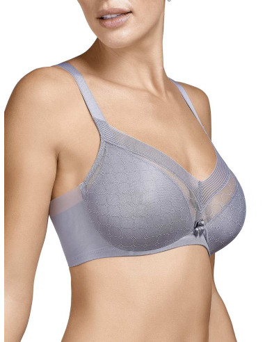 Reggiseno a balconcino sfoderato in microtulle Selene art. Roxana