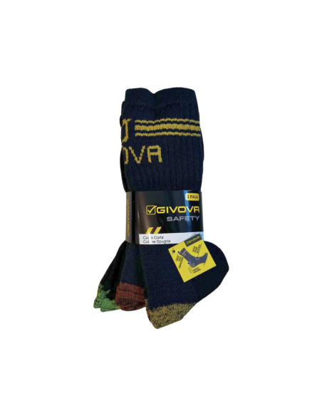 Group 3 pairs tennis work socks in reinforced terry Givova GW001 Group 3 pairs tennis work socks in reinforced terry Givova GW001