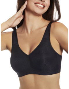 Unlined unwired bra in textured microfibre Selene Marivi' 2