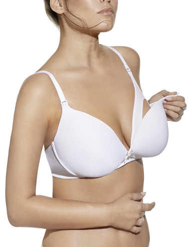 Nursing padded microfiber bra Selene Alba