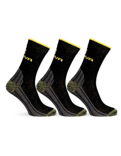 Group 3 pairs short work socks in reinforced stretch cotton Givova GW003