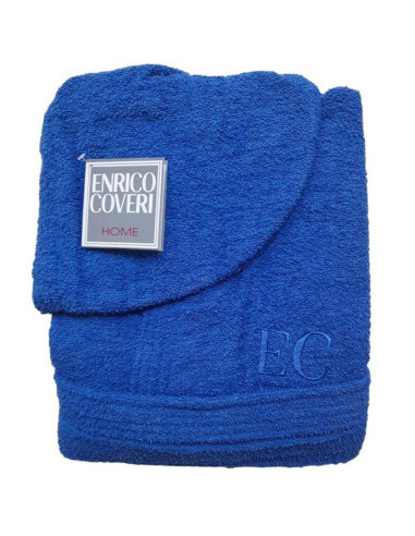 Accappatoio unisex in spugna di cotone Enrico Coveri ACSP Accappatoio unisex in spugna di cotone Enrico Coveri ACSP