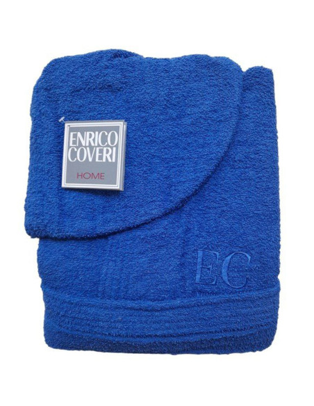 Accappatoio unisex in spugna di cotone Enrico Coveri ACSP Accappatoio unisex in spugna di cotone Enrico Coveri ACSP