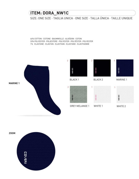 Salvapiede donna in cotone elasticizzato Coveri Dora