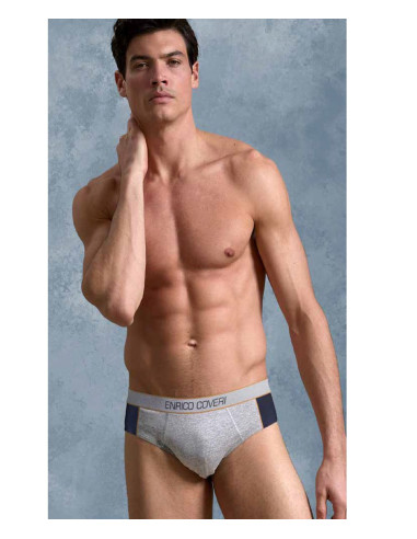 Gruppo 6 slip uomo in cotone elasticizzato Enrico Coveri ES1301
