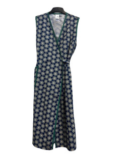 Vestaglietta donna prendisole smanicata incrociata Flora V08 2