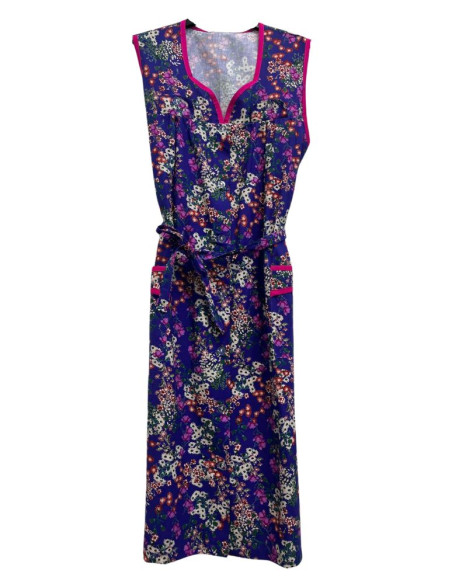 Vestaglietta donna prendisole smanicata Flora V1396 Vestaglietta donna prendisole smanicata Flora V1396