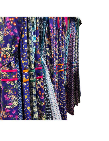 Vestaglietta donna prendisole smanicata Flora V1396 Vestaglietta donna prendisole smanicata Flora V1396