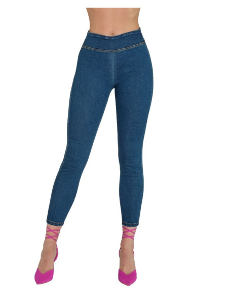 Women's leggings in stretch denim fabric Gladys PD1713