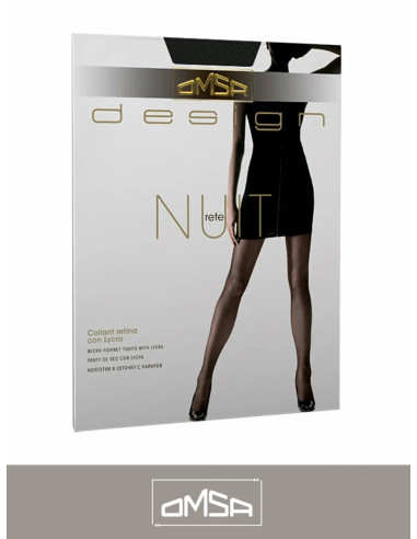 Women's micro mesh tights Omsa Nuit