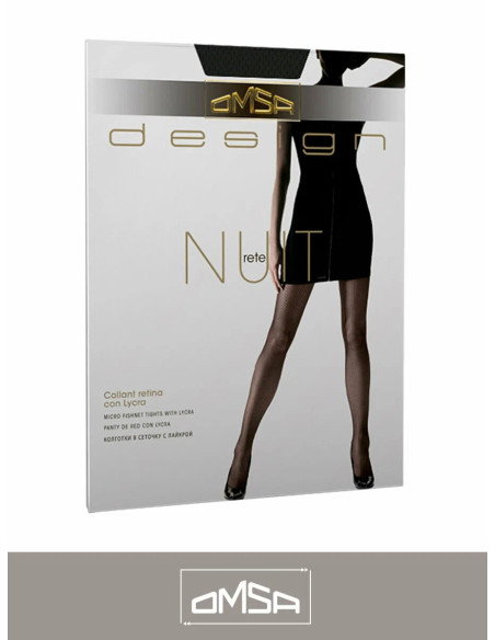 Women's micro mesh tights Omsa Nuit