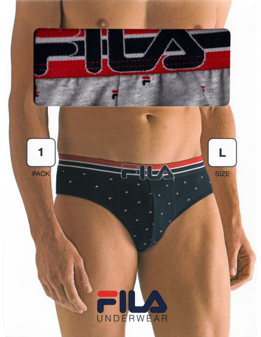Gruppo 3 slip uomo in cotone elasticizzato Fila FU5080