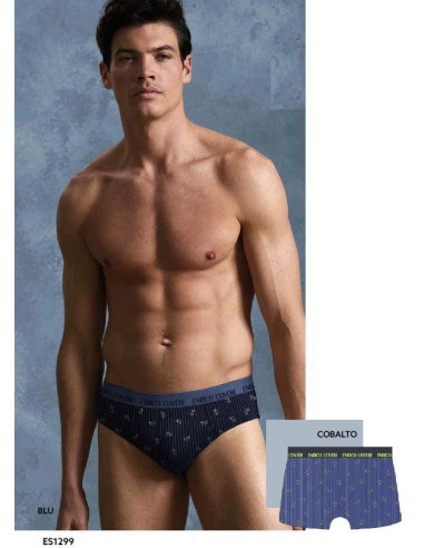 Gruppo 6 slip uomo in cotone elasticizzato Enrico Coveri ES1299