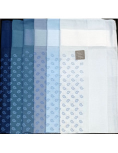Group of 12 men's cotton handkerchiefs Matticchio Nilo 2