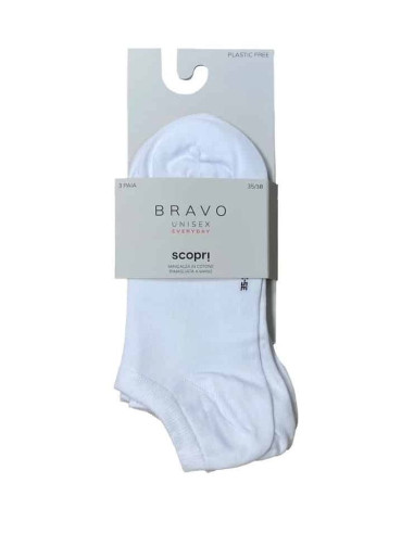 Gruppo 3 PAIA minicalze unisex in cotone elasticizzato Scopri Bravo