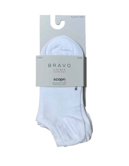 Gruppo 3 PAIA minicalze unisex in cotone elasticizzato Scopri Bravo