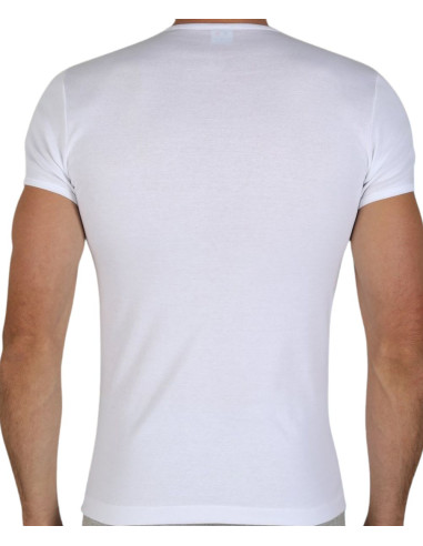 T-shirt uomo in cotone scavo a V Fragi 730