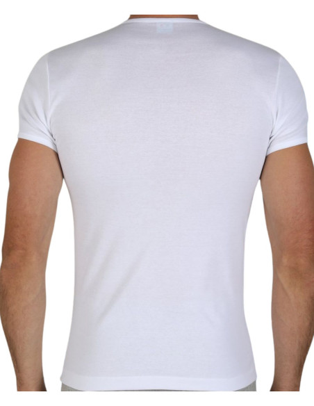 T-shirt uomo in cotone scavo a V Fragi 730