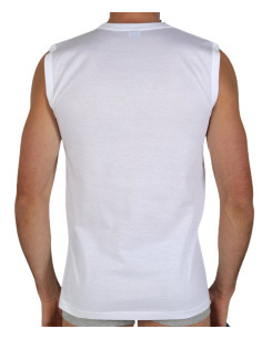 Maglia uomo smanicata in cotone Fragi Rudy 2