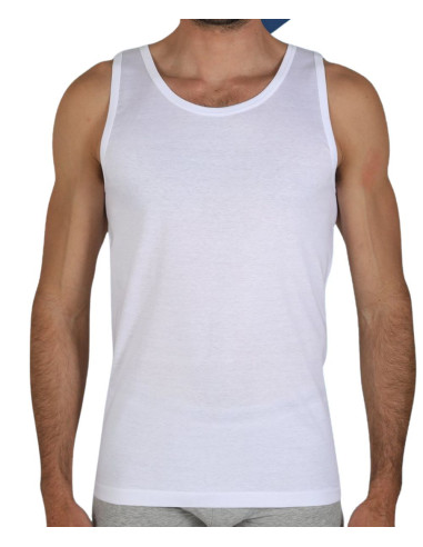 Men wide shoulder cotton jersey vest Fragi Bob