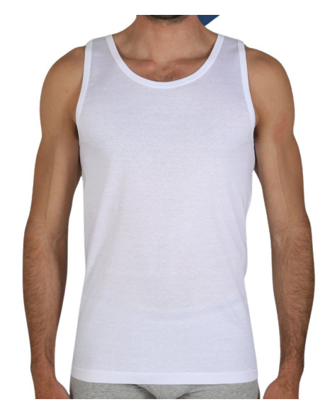 Men wide shoulder cotton jersey vest Fragi Bob