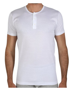 Men seraph neck cotton jersey t-shirt Fragi Serafino