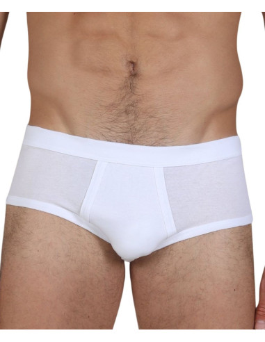 Slip uomo midi in filo di Scozia Fragi Roger