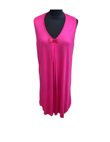 Women's wide shoulder viscose jersey nightdress Moquette art. Gelsomina