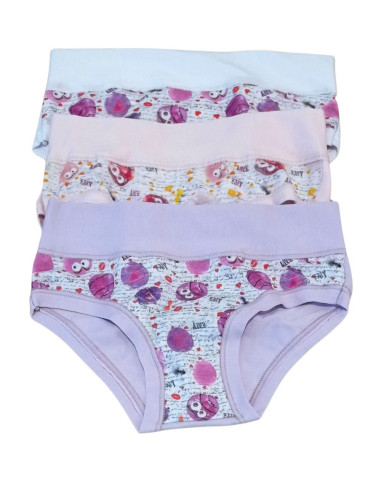 Group 6 stretch cotton girl briefs Emy B2940