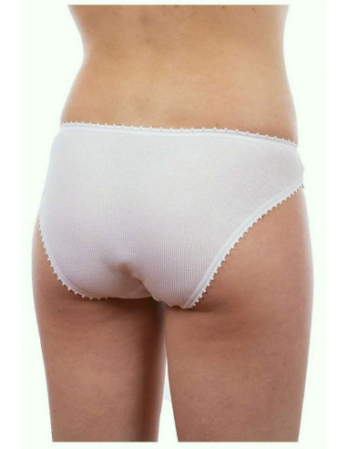 Women's ribbed cotton briefs Adriana 222